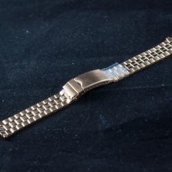  Bratara metalica reglabila aurie capete drepte 16 - 21mm - 20496