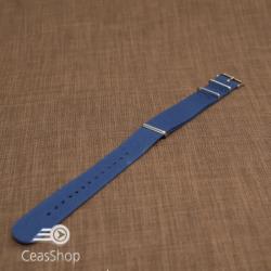  Curea NATO albastră 18mm - 40044
