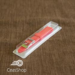  Curea silicon tip Swatch 17 mm rosie