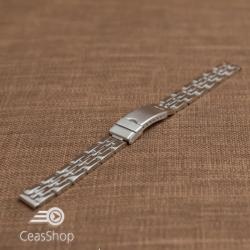  Bratara dama metalica argintie 12mm - 39370