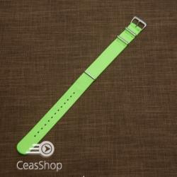 Curea NATO verde neon 18mm - 40105