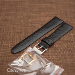  Curea piele bufalo, plată fără, cusatură neagră 22mm - 40074