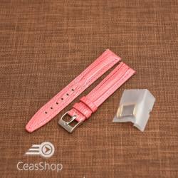 Curea model soparla captusita pe jumătate roz 12mm - 45816