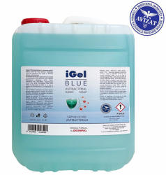 Ekomax Sapun lichid antibacterian si dezinfectant pentru dispensere EKOMAX iGel Blue, 5 L