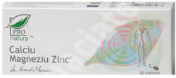 ProNatura Calciu Magneziu Zinc - 30 cps