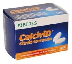 Beres Pharmaceuticals CO Calcivid Citrat
