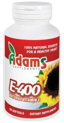 Adams Vision Vitamina E naturala 400UI - 90 cps