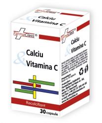 FarmaClass Calciu & Vitamina C - 30 cps