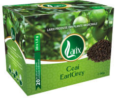 Larix Ceai Earl Grey - 20 dz cu snur Larix