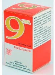  9 VITA - Multivitamine - 100 drajeuri