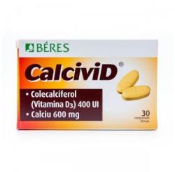 Beres Pharmaceuticals CO Calcivid 30 comp