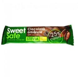 Sly Nutritia Ciocolata amaruie cu Indulcitor Stevie - 25g