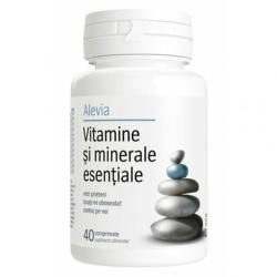 Alevia Vitamine si minerale esentiale - 40 cpr