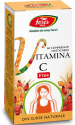 Fares Vitamina C naturala, F164 - 60 cpr Fares