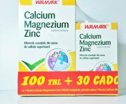 Walmark Calcium - Magnezium - Zinc 100 cps + 30 Gratis