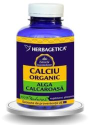 Herbagetica Calciu Organic 120 cps