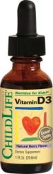 ChildLife Essentials® Vitamin D3 500UI (gust de fructe) - 29.60ml - ChildLife Essentials