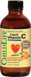 ChildLife Essentials® Vitamin C (gust de portocale) 250mg - 118.50ml - ChildLife Essentials