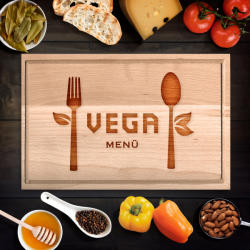  Vega menü vágódeszka
