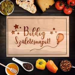  Születésnapi vágódeszka vidám felirattal