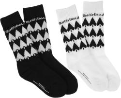  Zokni Motörhead - 2 pár - fekete/fehér - MC1012