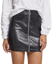 Urban Classics Fustă pentru femei URBAN CLASSICS - Faux Leather - negru - TB2370