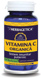 Herbagetica Vitamina C organica, 60cps, Herbagetica