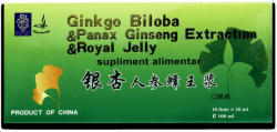 Naturalia Diet Ginkgo Biloba, Ginseng & Royal Jelly, 10fl*10ml, Naturalia Diet