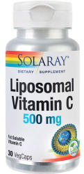 SOLARAY Liposomal Vitamin C 500mg, 30cps, Solaray