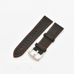  Curea panza neagra cu rosu 22mm - 51531 - cureaceas