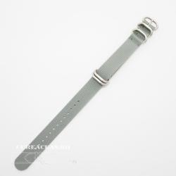  Curea NATO gri 20mm catarame zulu argintii -52987 - cureaceas
