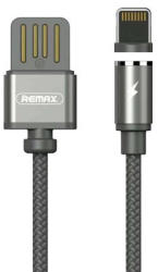 REMAX Cablu de date magnetic Remax Gravity RC-095i USB / Lightning 1M-Negru