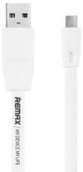 REMAX Cablu de date Remax Full Speed Cable RC-001m USB / micro USB 2M 2.4A alb