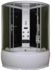 Sanotechnik Cabina de dus completa cu hidromasaj Sanotechnik Cuba TR25, dimensiuni 130x130x228 cm, cu sticla securizata de 5 mm, profile din aluminiu, panel de hidromasaj cu duze principale si lombare, dispersor 