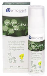Dermoscent Pyoclean Spray pentru caini si pisici, 50 ml