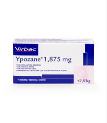 Virbac Ypozane 1.875 mg 3-7, 5 kg, 7 tablete