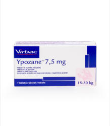 Virbac Ypozane 7.5 mg 15-30 kg, 7 tablete