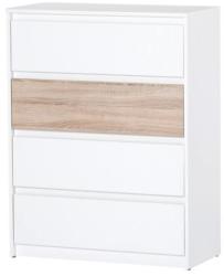 WIPMEB WENECJA 07 (komód) fehér/sonoma tölgy&
