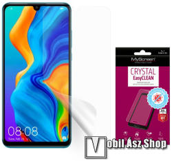 MyScreen CRYSTAL BacteriaFREE képernyővédő fólia - CRYSTAL - 1db, törlőkendővel, antibakteriális, A képernyő sík részét védi! - HUAWEI P30 Lite / HUAWEI nova 4e