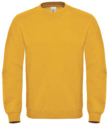 B&C Collection Uniszex pulóver B&C Crew Neck Sweatshirt - WUI20 - XS, Fehér