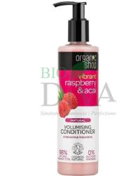 Organic Shop Balsam de păr bio pentru volum zmeură și acai Raspberry and Acai Organic Shop 280-ml
