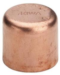 Viega Réz forrasztható záró kupak 18mm (18ku) - meleget