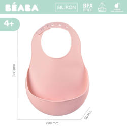 Beaba Baveta silicon Beaba Old Pink - bekid