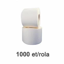 ZINTA Самозалепващи PE етикети ZINTA 70x52 мм, 1000 ет. /ролка, бели (70X52X1000-PE)