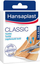 Hansaplast Classic vágható, légáteresztő textil sebtapasz 1 m x 6 cm 1x