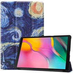 Lemontti Husa Tableta Samsung Galaxy Tab A 2019 10.1 inch Lemontti Custer Texture Pattern Colored Drawing Sta (SAS87213)