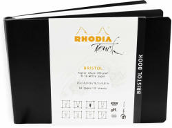 Rhodia Bloc de desen si schite A5, 205 g, RHODIA Touch Bristol Book, 32 file