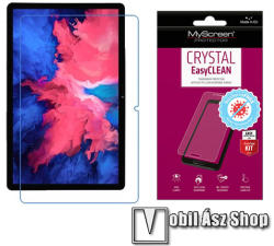 MyScreen CRYSTAL BacteriaFREE képernyővédő fólia - CRYSTAL - 1db, törlőkendővel, antibakteriális, A képernyő sík részét védi! - LENOVO Tab P11 (TB-J606F) / Tab P11 Plus / P11 5G / Pad (ZA7R0232CN) / Motorola M