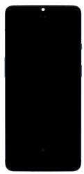 2011100083 Gyári OnePlus 7T OLED kijelző érintővel kék kerettel előlap (2011100083)