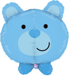Grabo Balon folie cap urs albastru 3D 69 cm - articole-petreceri - 23,99 RON